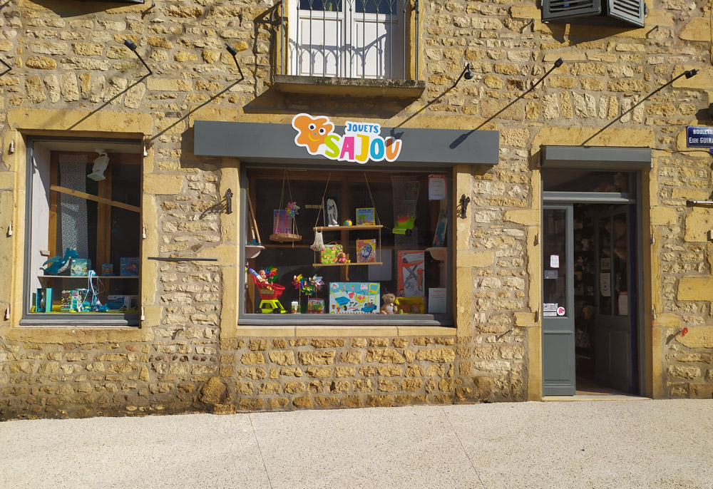 Photo façade Jouets SAJOU Charlieu